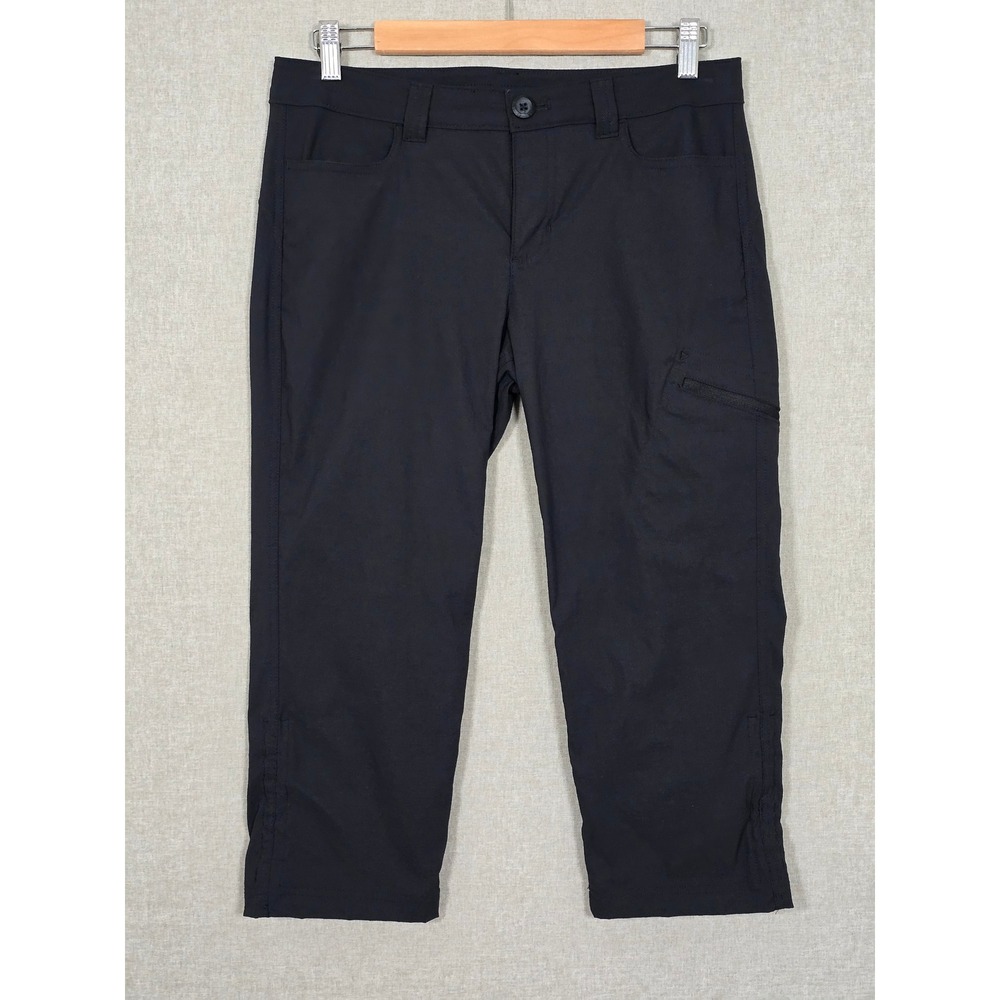 Eddie Bauer First Ascent Women's Black Rainier Performance Capris 6